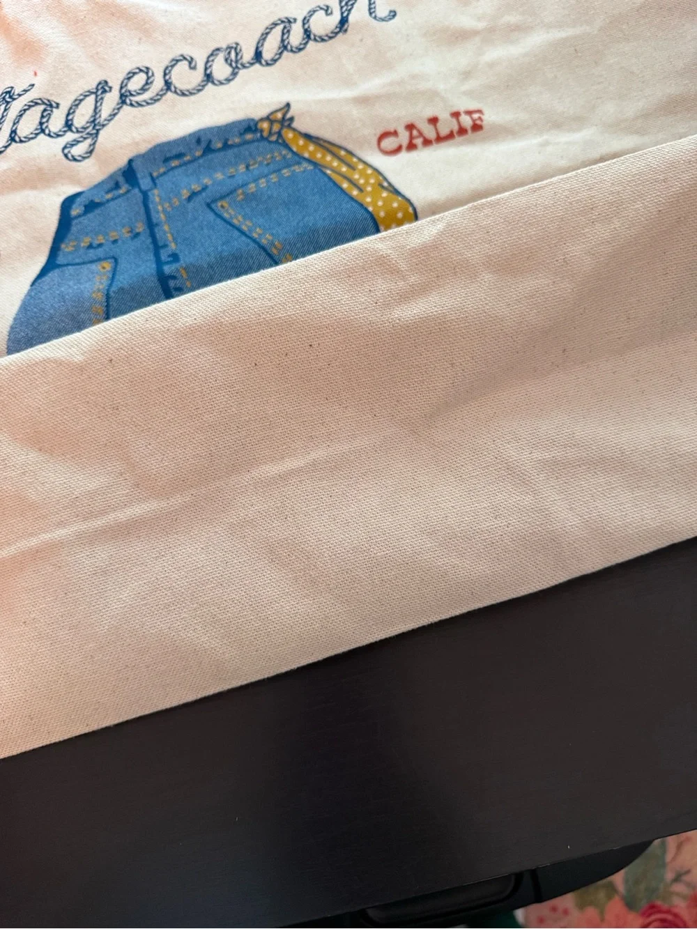 American Eagle x Stagecoach Festival collab NEW canvas tote bag